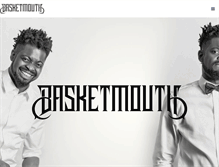 Tablet Screenshot of basketmouth.tv